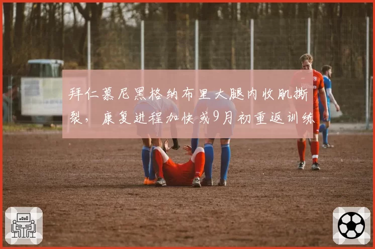 拜仁慕尼黑格纳布里大腿内收肌撕裂,康复进程加快或9月初重返训练