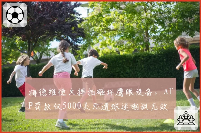 梅德维德夫摔拍砸坏鹰眼设备,ATP罚款仅5000美元遭球迷嘲讽无效